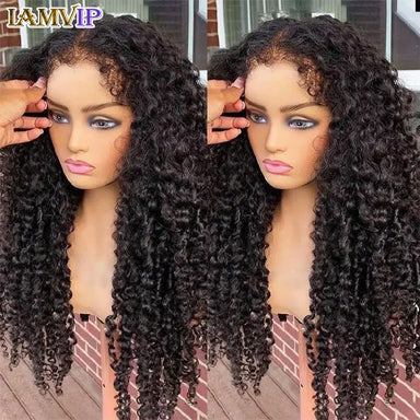 Natural Kinks | 250% High Density Kinky Curly Glueless HD Lace 13x6 Frontal Wig
