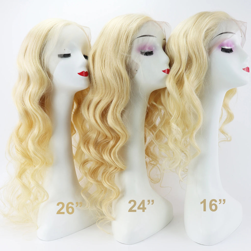 Bold Blonde | 613 Blonde Glueless HD Lace Full Lace Wig