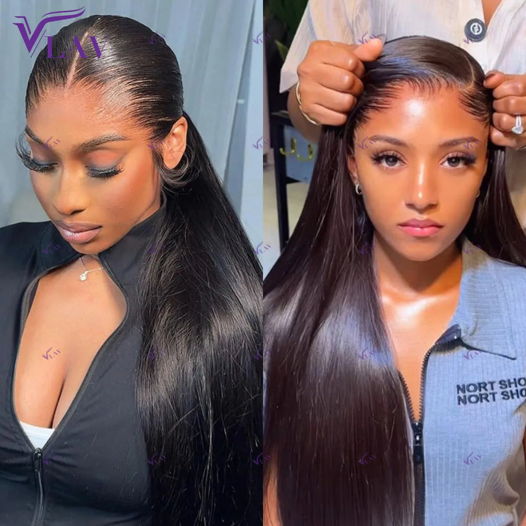 Polished Look | 450% Super Density Straight Glueless HD Lace 13x4 Frontal Wig