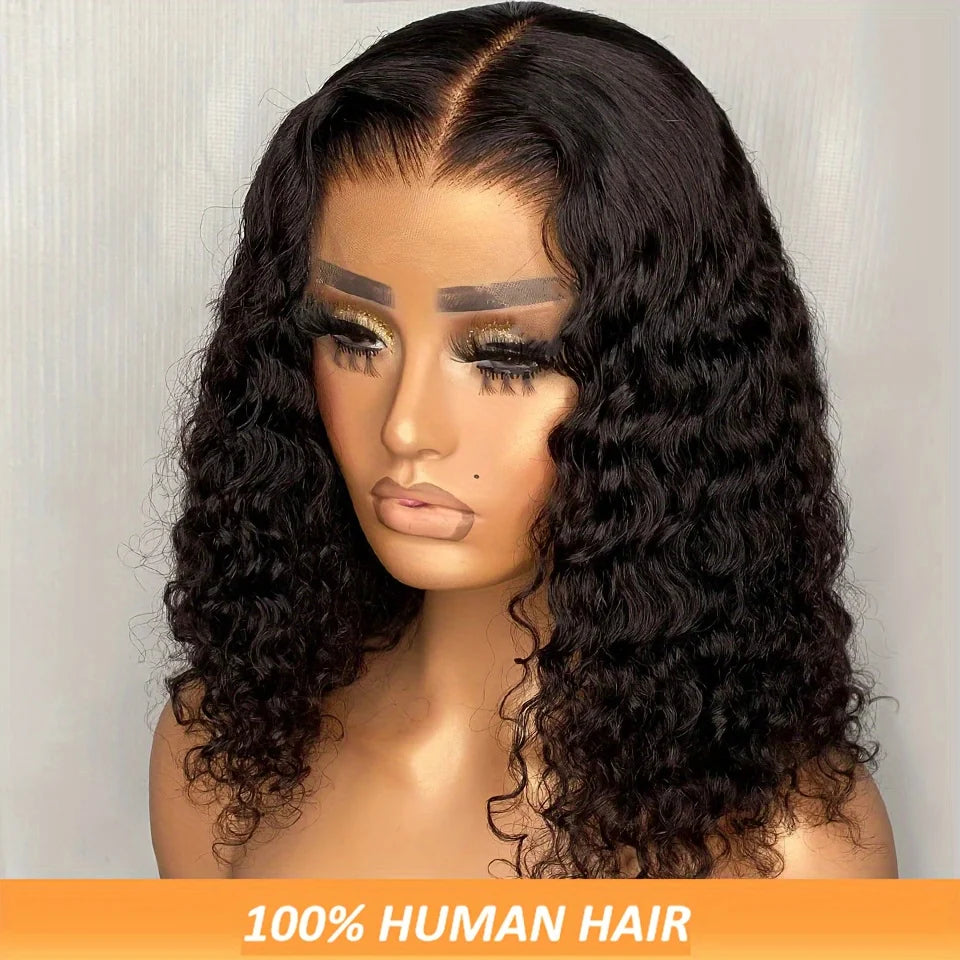 Throw On & Go | Water Wave Glueless HD Lace 13x4 Frontal Wig · 3630