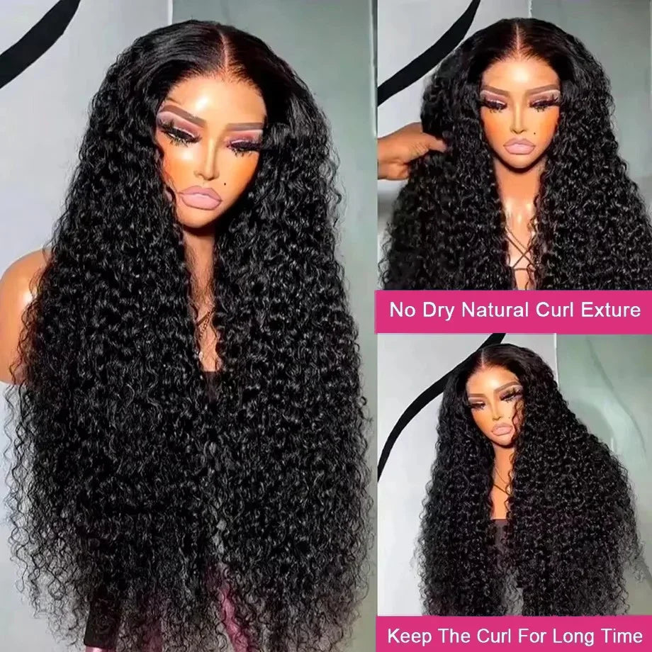 Natural Kinks | Kinky Curly Glueless HD Lace 7x5 Closure Wig Pre-Cut — Top Seller
