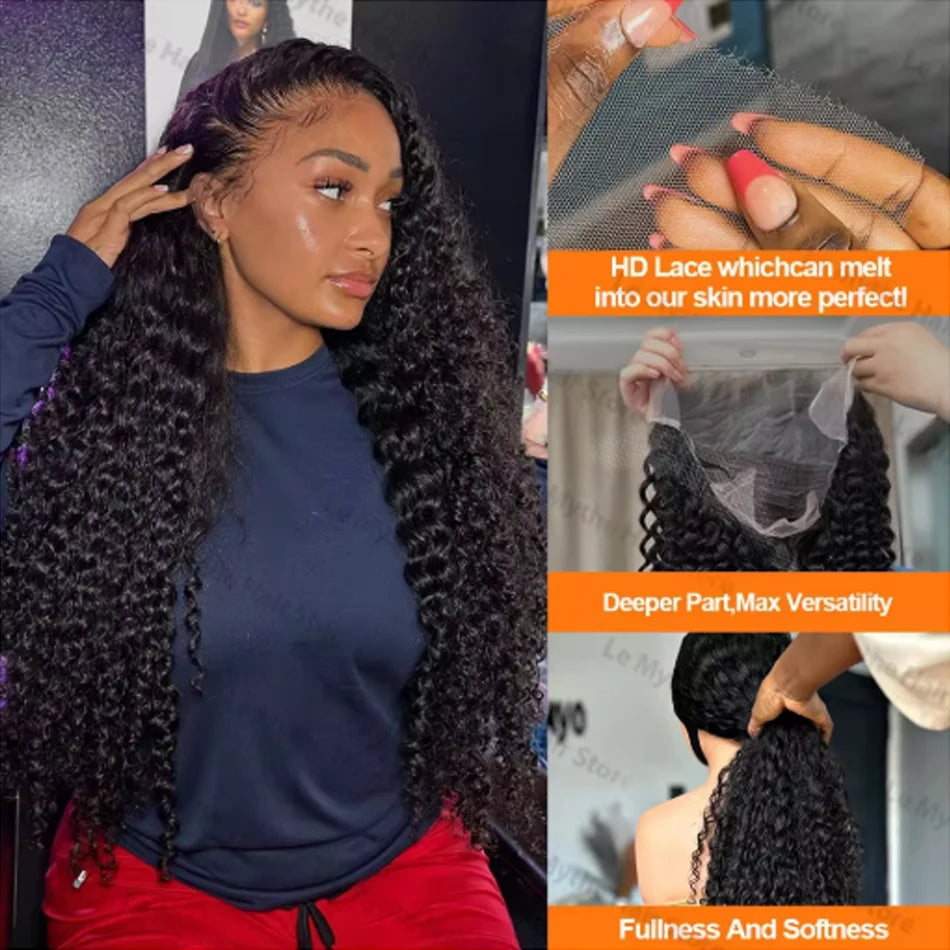 Ready To Wear | 200% Density Deep Wave Glueless HD Lace 13x6 Frontal Wig