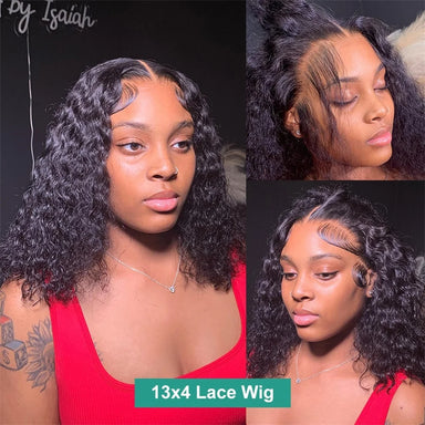 Throw On & Go | 180% Density Deep Wave Glueless HD Lace 13x6 Frontal Wig