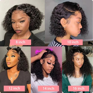 Throw On & Go | 200% Density Water Wave Glueless HD Lace 13x4 Frontal Wig