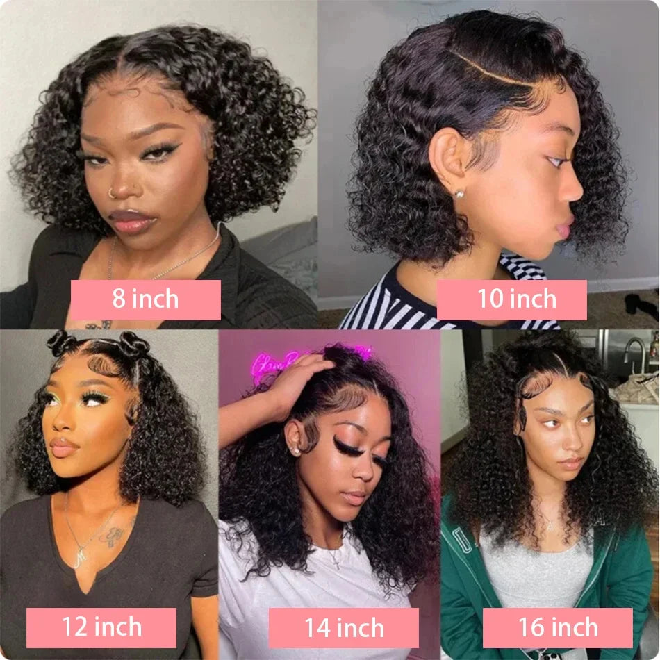 Throw On & Go | 200% Density Water Wave Glueless HD Lace 13x4 Frontal Wig