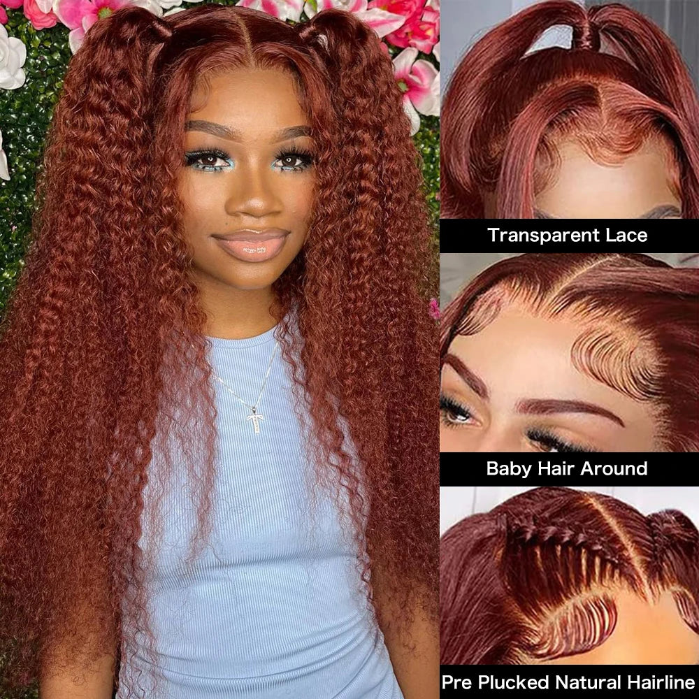 Big Curl Energy | Kinky Curly Glueless HD Lace 13x6 Frontal Wig