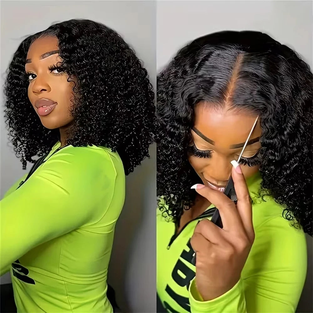 Big Curl Energy | 300% Extra Density Kinky Curly Glueless HD Lace 7x5 Closure Wig