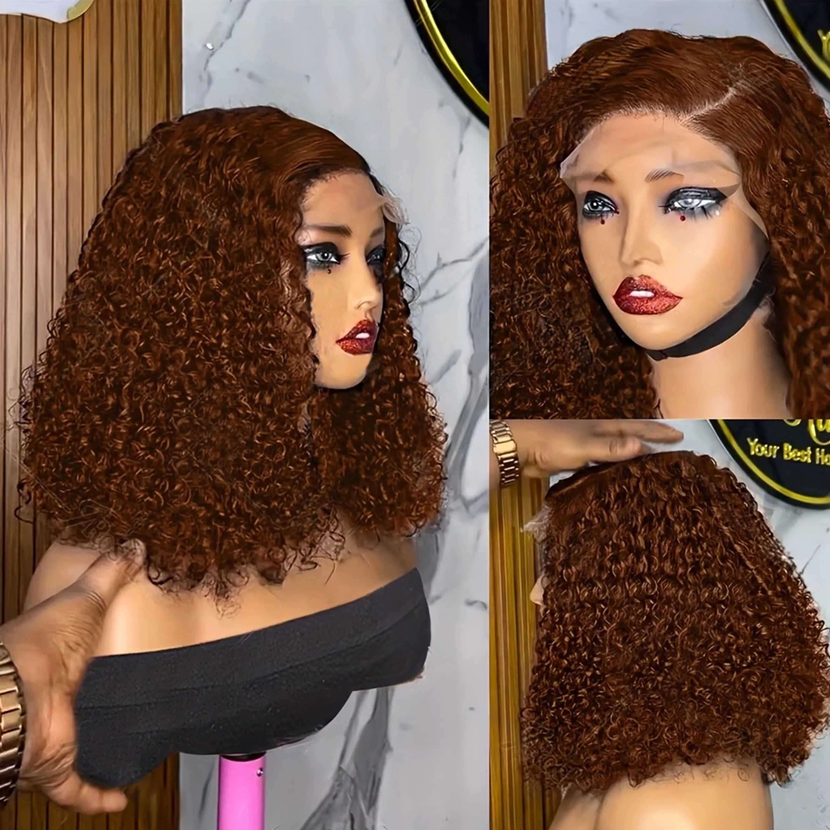 Ready To Wear | 300% Extra Density Deep Wave Glueless HD Lace 13x4 Frontal Wig