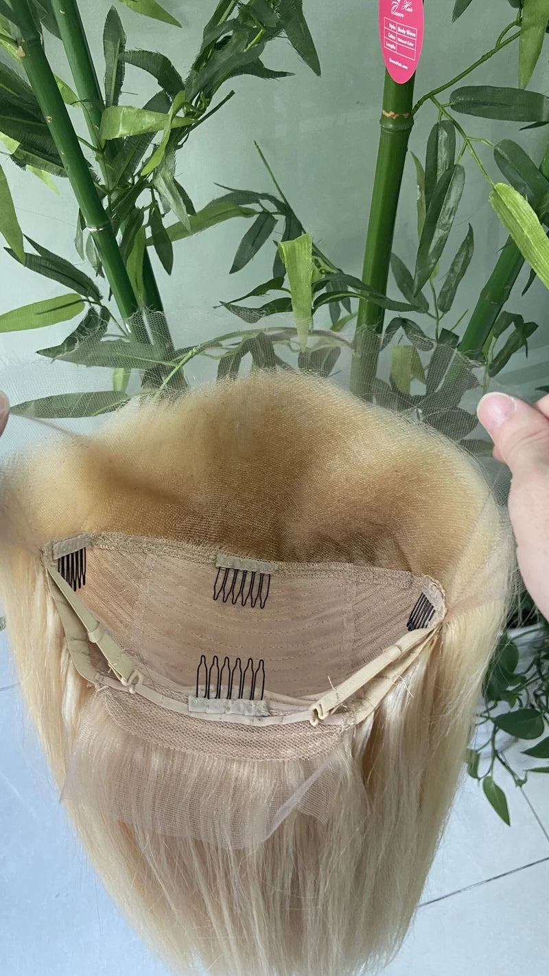 Blonde Vibes | 613 Blonde Glueless HD Lace 13x6 Frontal Wig