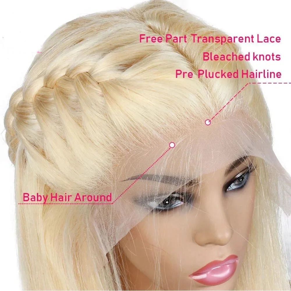 Bold Blonde | 613 Blonde Glueless HD Lace Full Lace Wig
