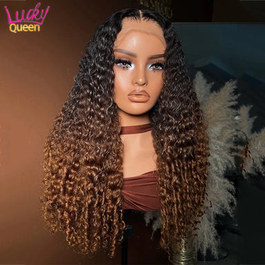 Trending Now | Brown Highlight Glueless HD Lace 13x6 Frontal Wig by Lucky Queen
