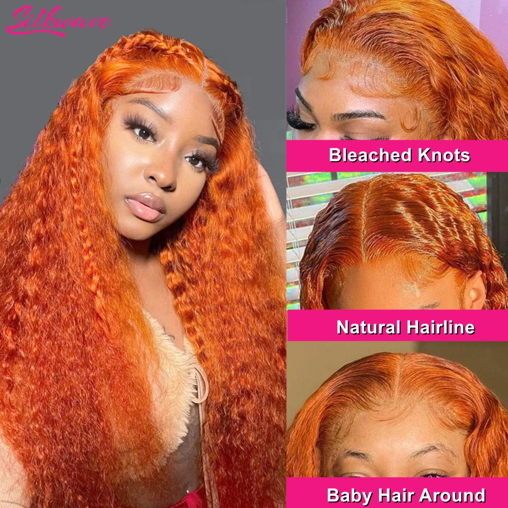 Throw On & Go | Ginger Deep Wave Glueless HD Lace 13x6 Frontal Wig