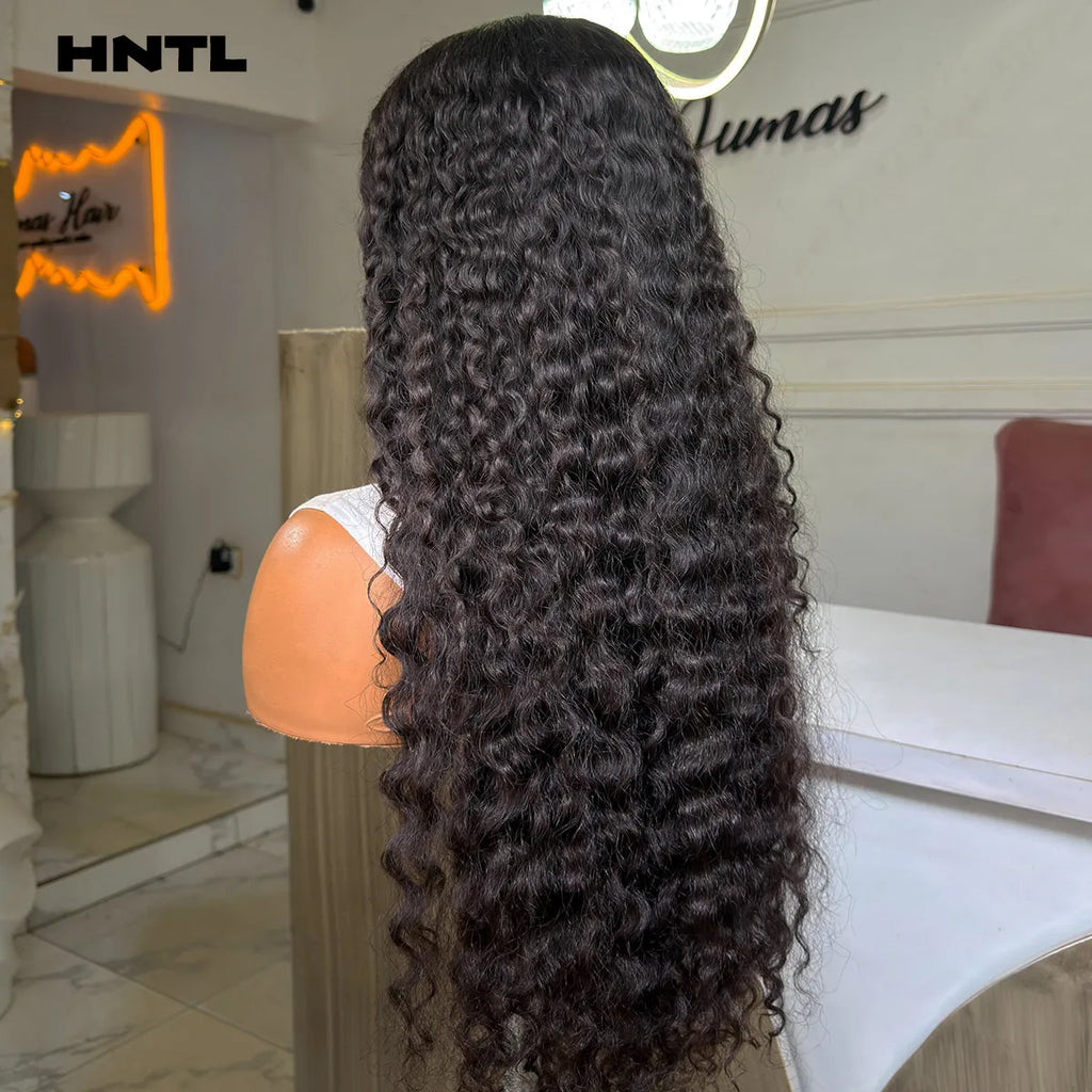 Throw On & Go | Deep Wave Glueless HD Lace 13x6 Frontal Wig by HNTL