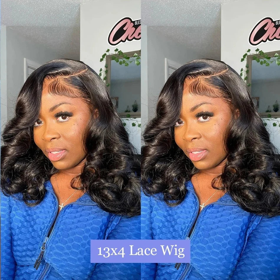 Flowy Waves | 200% Density Loose Wave Glueless HD Lace 13x4 Frontal Wig