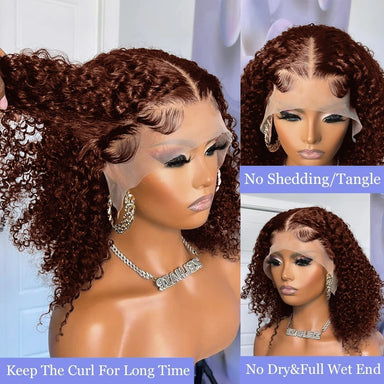 Effortless Waves | Water Wave Glueless HD Lace 13x4 Frontal Wig by MOMO Pre-Cut