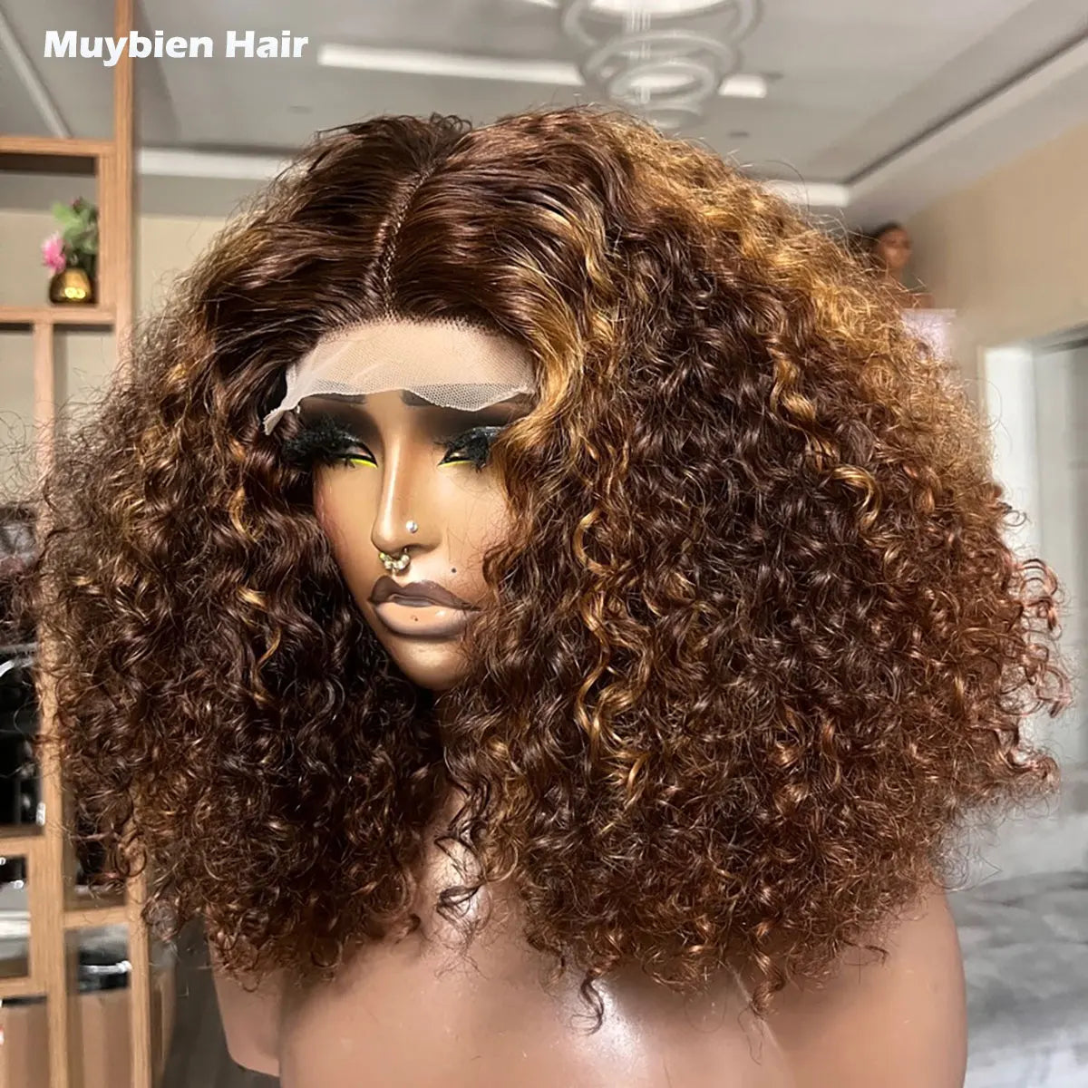 Sun-Kissed | Honey Brown Highlight Glueless HD Lace 13x4 Frontal Wig