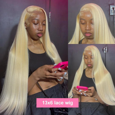 Blonde Vibes | Honey Brown Highlight 613 Blonde Glueless HD Lace 13x6 Frontal Wig