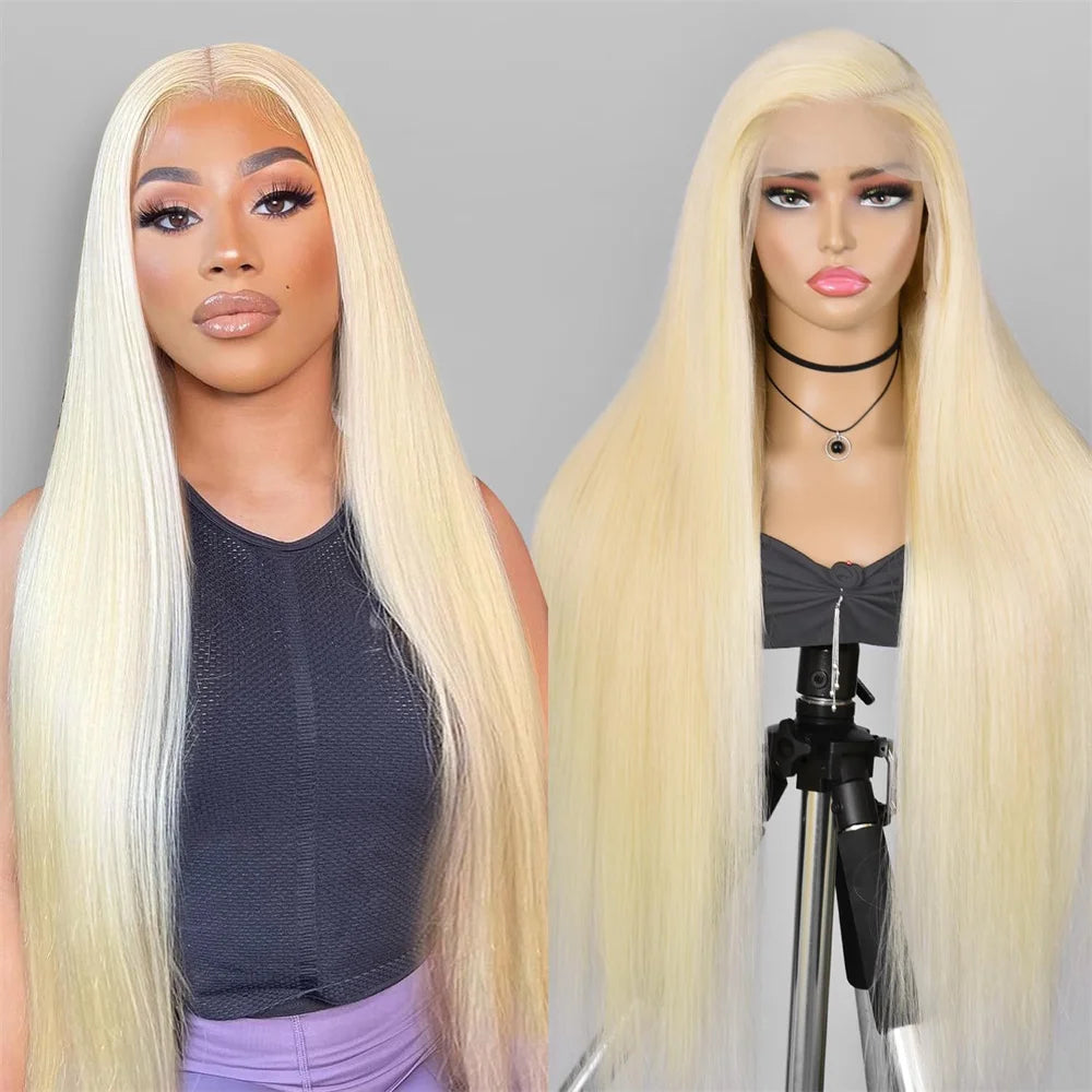 Bold Blonde | 200% Density 613 Blonde Glueless HD Lace 13x6 Frontal Wig