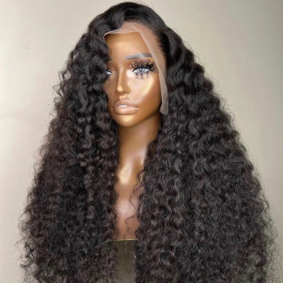 Throw On & Go | 180% Density Deep Wave Glueless HD Lace 13x6 Frontal Wig