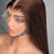 Classic Silk | Chocolate Brown Straight Glueless HD Lace 13x6 Frontal Wig by ShineEase