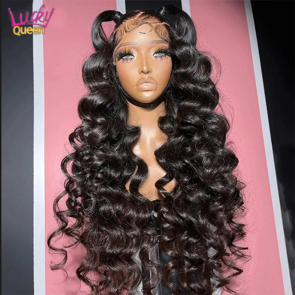 Flowy Waves | Ginger Loose Wave Glueless HD Lace 13x6 Frontal Wig Pre-Cut
