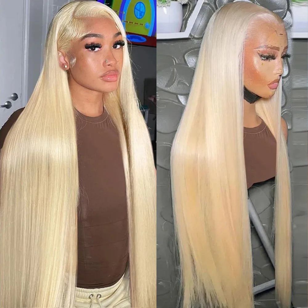 Blonde Vibes | 250% High Density 613 Blonde Glueless HD Lace 13x6 Frontal Wig · 0387