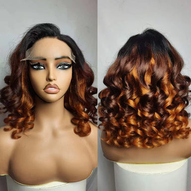 Throw On & Go | Ginger Deep Wave Glueless HD Lace 5x5 Closure Wig