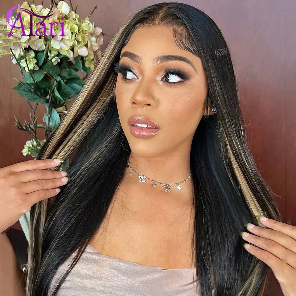 Trending Now | 180% Density Highlight Glueless HD Lace 13x6 Frontal Wig Pre-Cut