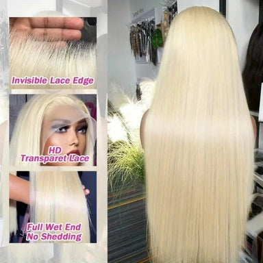 Bold Blonde | 613 Blonde Glueless HD Lace 13x6 Frontal Wig Pre-Cut