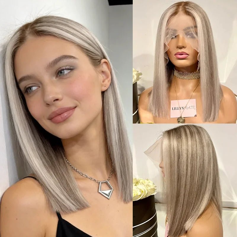 Color Pop | Highlight Glueless HD Lace 13x4 Frontal Wig by HTRBK