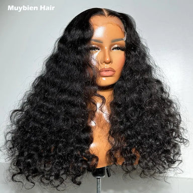 Ready To Wear | Deep Wave Glueless HD Lace 13x4 Frontal Wig Pre-Cut by Muybien