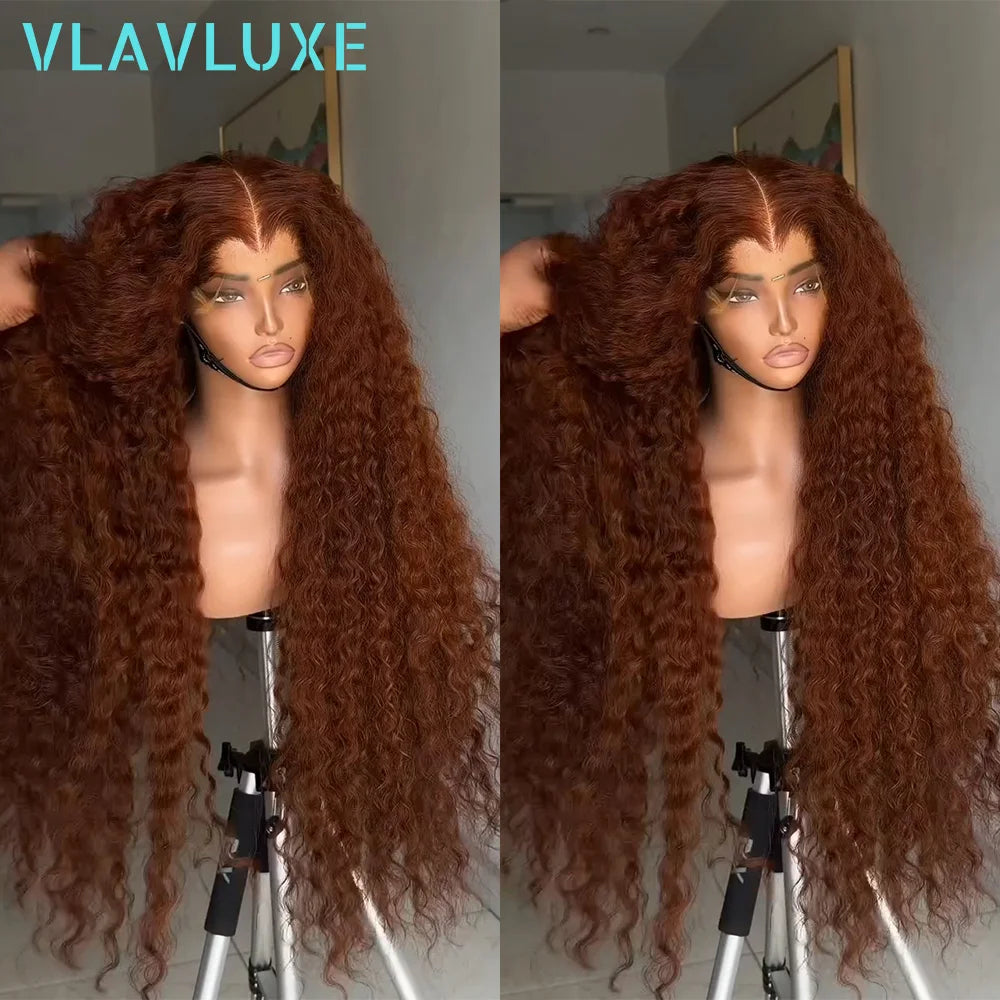 Curl Goals | 400% Super Density Kinky Curly Glueless HD Lace 13x6 Frontal Wig