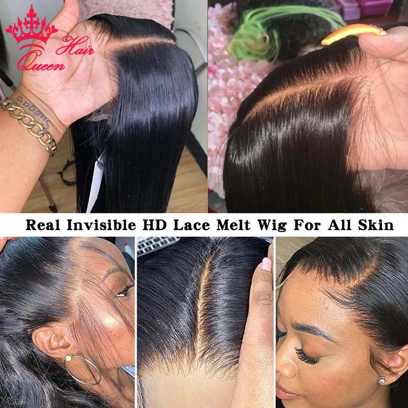 Classic Silk | Straight Glueless HD Lace 13x6 Frontal Wig Pre-Cut