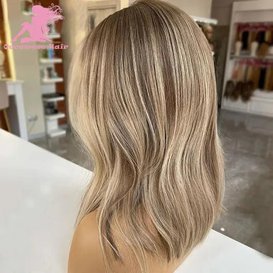 Color Pop | Brown Highlight Glueless HD Lace 13x6 Frontal Wig