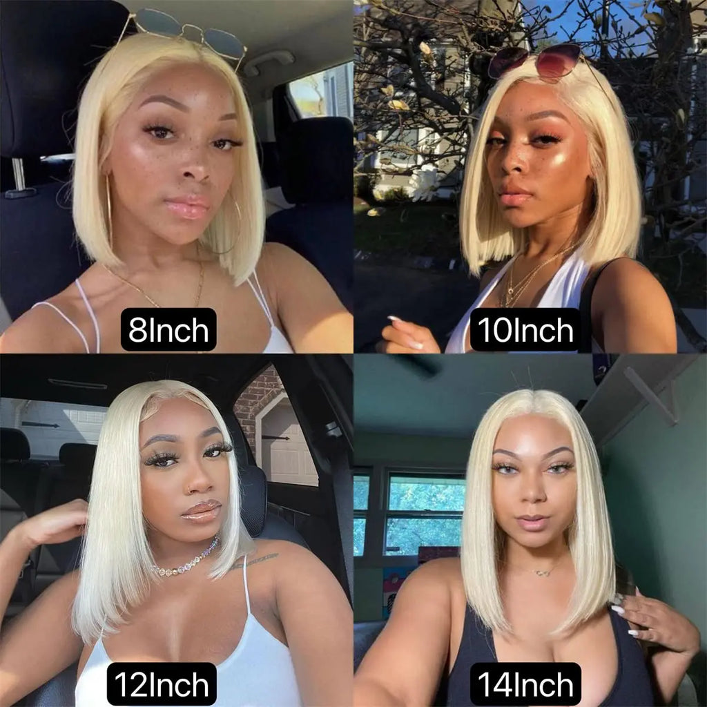 Platinum Glow | 613 Blonde Glueless HD Lace 13x4 Frontal Wig