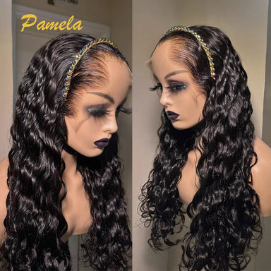 Throw On & Go | 250% High Density Deep Wave Glueless HD Lace 13x6 Frontal Wig