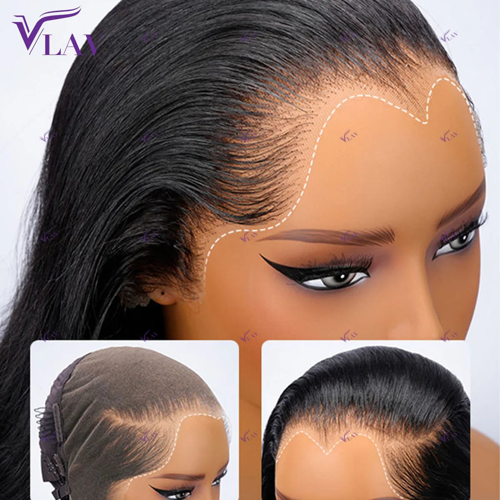 Polished Look | 450% Super Density Straight Glueless HD Lace 13x4 Frontal Wig