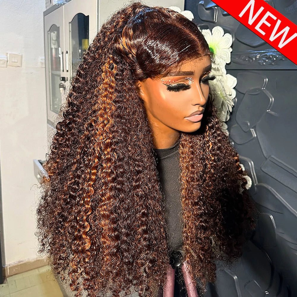 Sun-Kissed | 400% Super Density Highlight Glueless HD Lace 13x6 Frontal Wig
