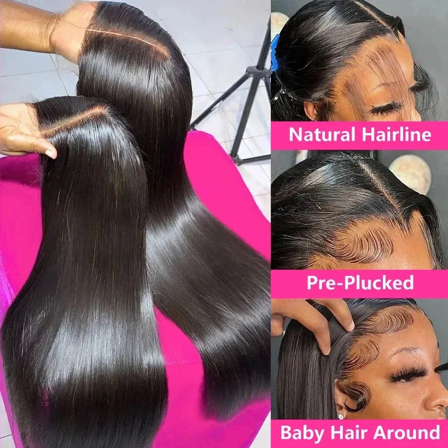 Classic Silk | Straight Glueless HD Lace 5x5 Closure Wig — Top Seller