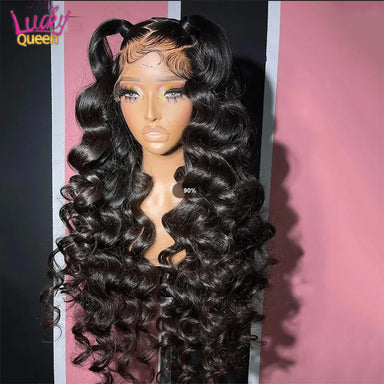 Flowy Waves | Ginger Loose Wave Glueless HD Lace 13x6 Frontal Wig Pre-Cut
