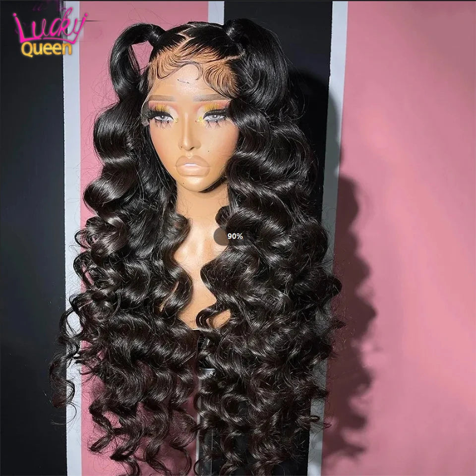 Flowy Waves | Ginger Loose Wave Glueless HD Lace 13x6 Frontal Wig Pre-Cut
