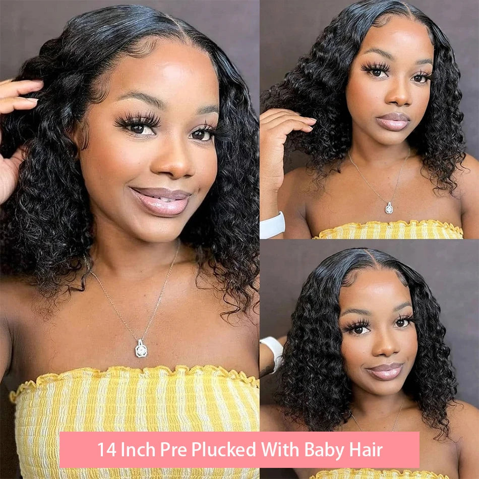 Ready To Wear | 200% Density Deep Wave Glueless HD Lace 13x4 Frontal Wig