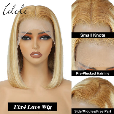 Sun-Kissed | Highlight Glueless HD Lace 13x4 Frontal Wig