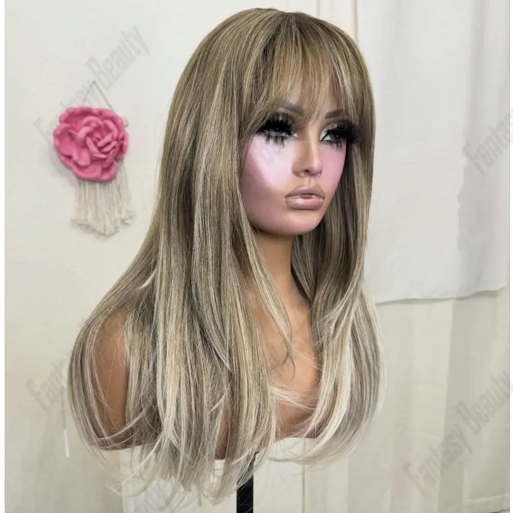 Polished Look | Straight Glueless HD Lace 13x6 Frontal fantasy beauty Hair Wig