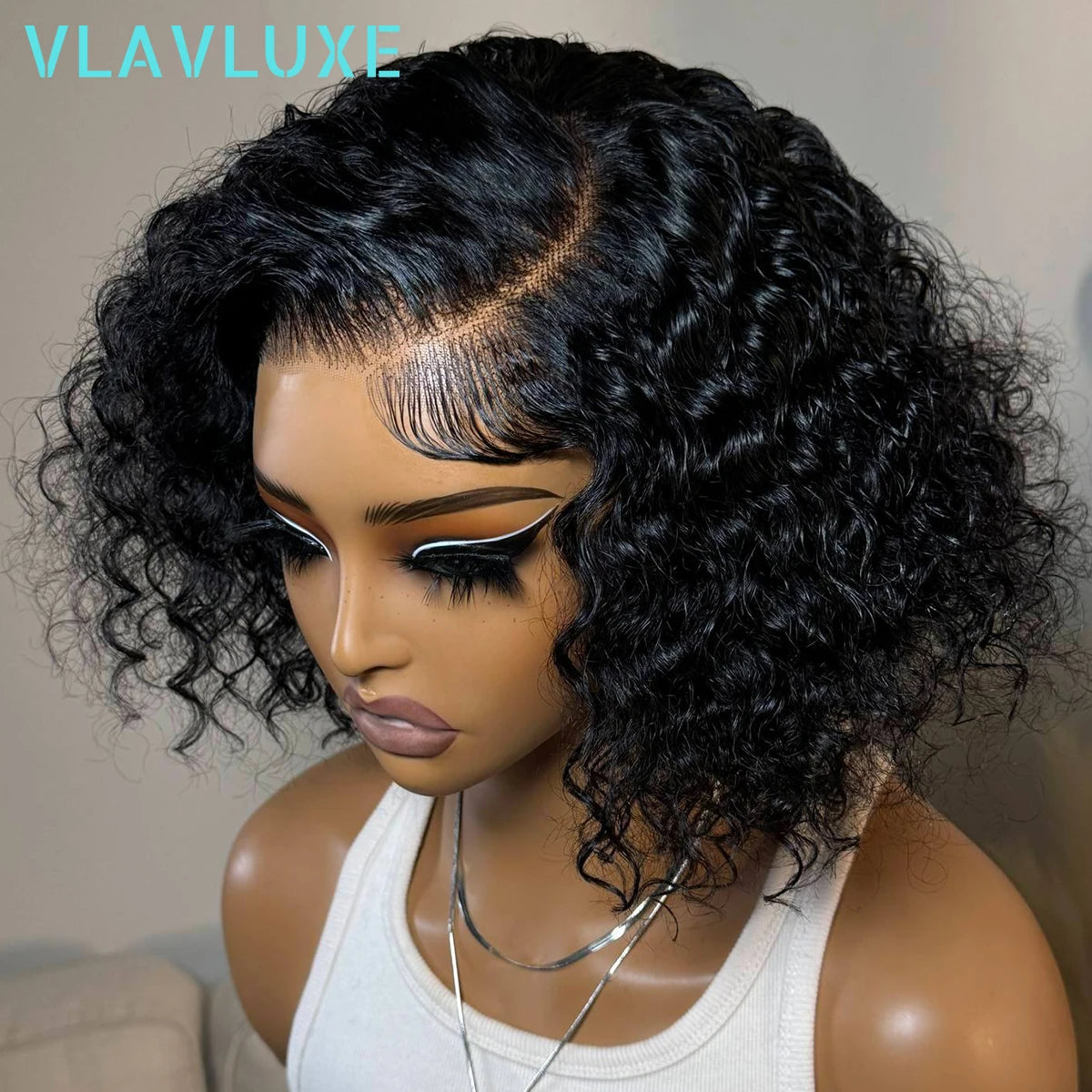 Throw On & Go | Water Wave Glueless HD Lace 13x4 Frontal Wig by VLAVLUXE Pre-Cut