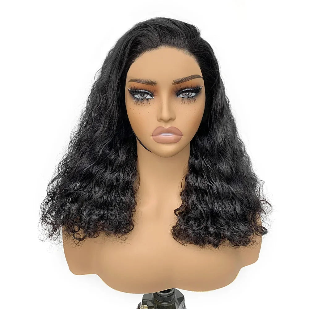 Throw On & Go | 180% Density Water Wave Glueless HD Lace 13x4 Frontal Wig
