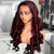 Statement Look | Burgundy 99J Glueless HD Lace 13x6 Frontal Wig by Muybien