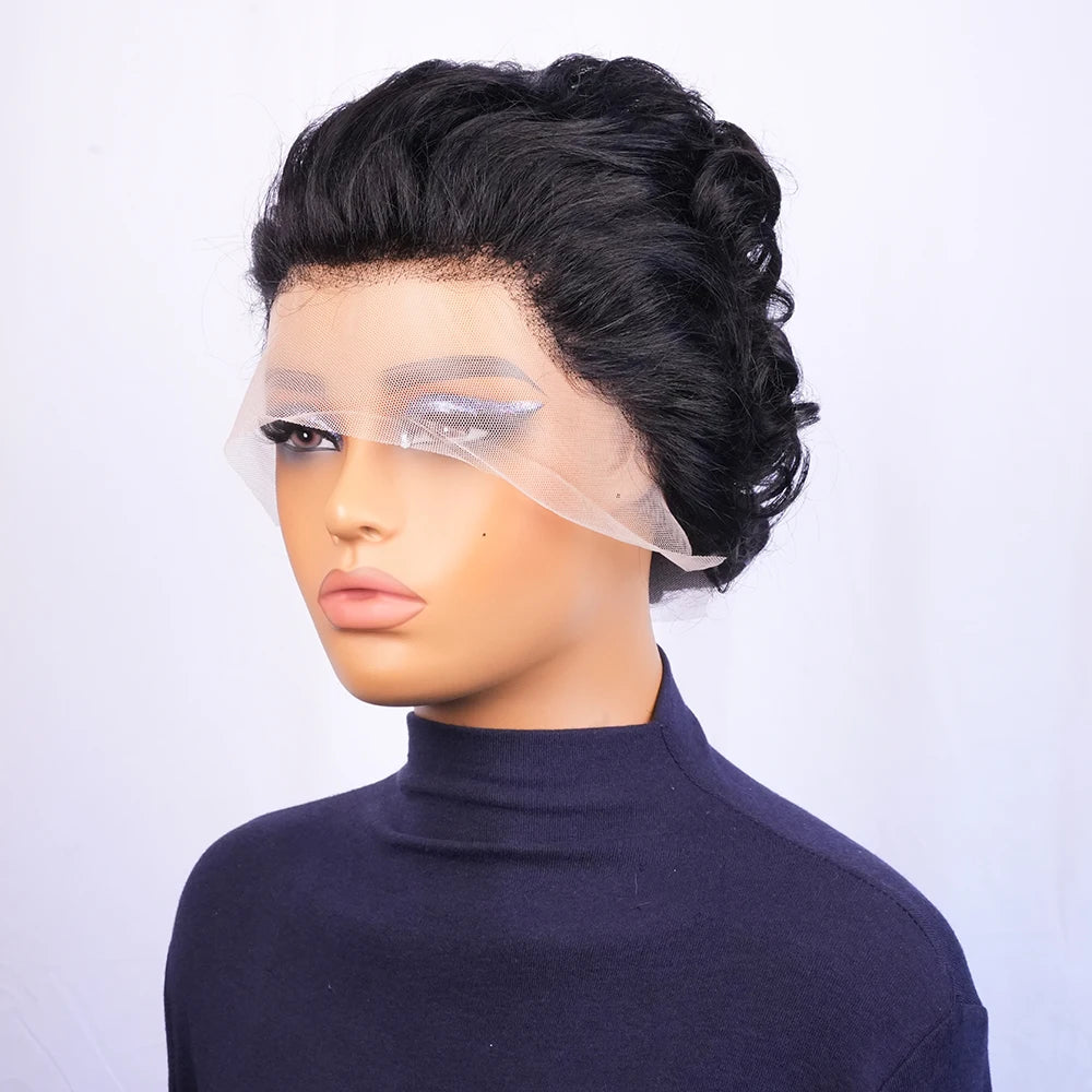 Natural Bounce | Loose Wave Glueless HD Lace 13x4 Frontal Wig Pre-Cut