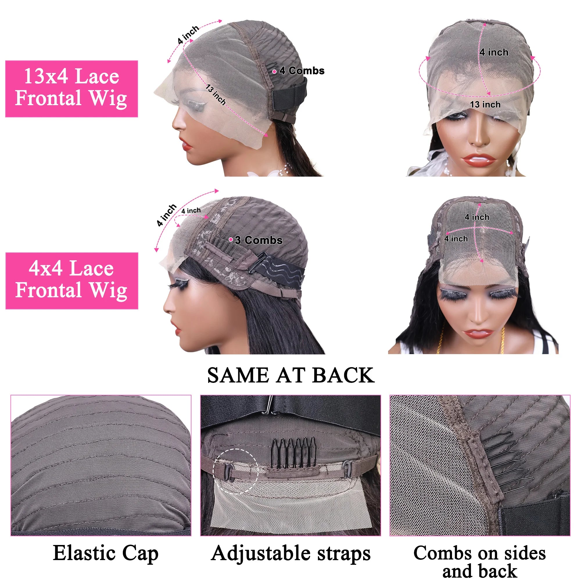 Throw On & Go | 200% Density Deep Wave Glueless HD Lace 13x4 Frontal Wig Pre-Cut