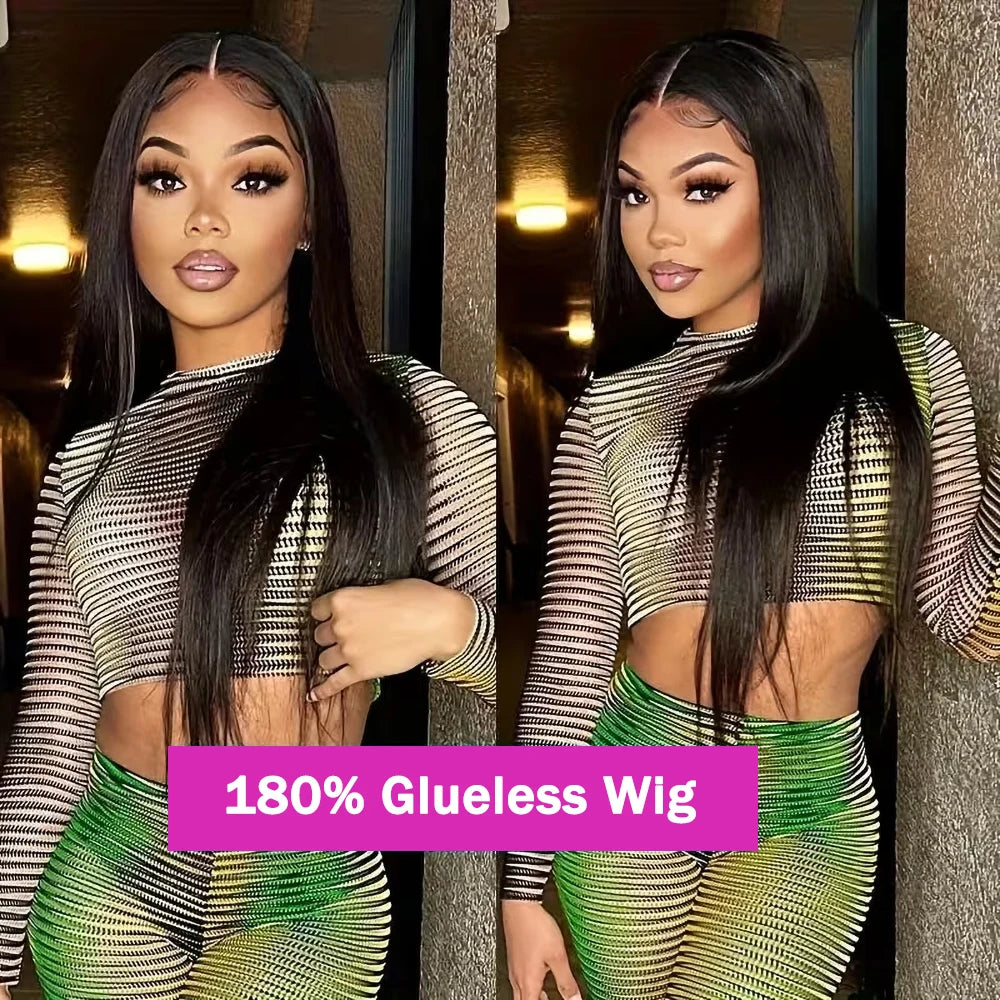 Classic Silk | Straight Glueless HD Lace 7x5 Closure Wig Pre-Cut